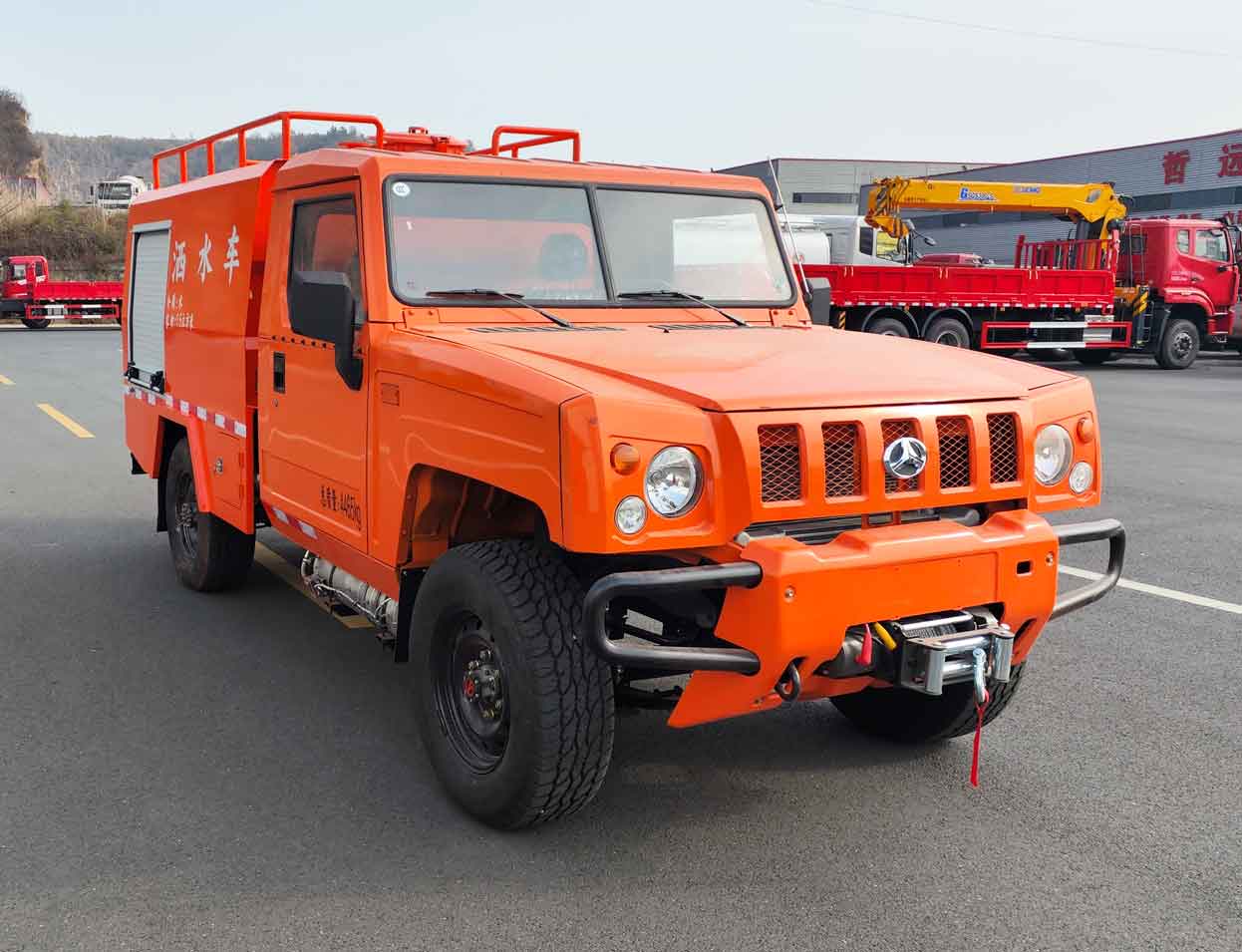 YZZ5043GSS6BW型洒水车